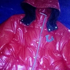 Mens True Religion Puffer Jacket